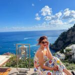 Mehrene Kaur Pirzada Instagram - Beautiful world 💜💫 Positano, Costa D'amalfi, Italy