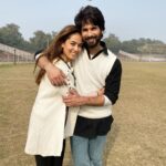 Mira Rajput Instagram - Jersey of Dreams 🙌🏻 Memories that made the dream; We all lived it, and we all loved it. Thank you @amanthegill for making us feel at home every single day, and now you have basically taken over my house in exchange. All the very bestest to the most hardworking, dedicated team ❤️ @shahidkapoor @amanthegill @gowtamnaidu @amaneeshmohan @mrunalthakur @parvez_pzee @james_gladwin_