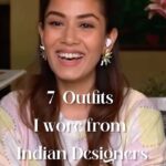 Mira Rajput Instagram - 7 Outfits I wore from Indian Designers 👗 Look 1- @vaishalisstudio top with @misho_designs gold earrings Look 2- @anamikakhanna.in top Look 3- @pallavisingh_arcvsh outfit with @isharya earrings Look 4- Kutchi embroidered textured cotton top and pants from @pooja.keyur with @misho_designs gold earrings Look 5- Silk brocade, animal print blazer by @suketdhir Look 6- @aaprolabel Hand Tie and Dye Bandhej T-shirt wrap dress with Honey Bee earrings by @bhavyarameshjewelry Look 7- Pleated Kurta dress by @payalkhandwala Which one’s your favourite? 💃 #theindiaedit . . . . #indiandesigners #reelsindia #reelitfeelit #ootw #outfitreels #indianoutfit #tiedye #ootdinspiration