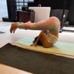 Mira Rajput Instagram - Good health isn’t a destination but a journey; with many sprints forward and a lot of unexpected turns back. Sometimes you pause on that journey and sometimes circumstances exert resistance. But what matters is always the intention to nourish oneself- mind body and soul, and striving towards equilibrium. There are days when I’m quick, agile with no acidity and sound temperament. And there are days when my most favourite yoga asana is difficult to do despite practise, or I’m feeling uneasy. On this World Health Day remember you are your biggest cheerleader and your body, mind and soul is for you to look after. So feed it with good thoughts, good food, sufficient activity and adequate rest. When your kids watch both your successes and your failures - mine captured this tough moment - it’s the intention that sets an example. Train, drink your kadha and meditate - cause they’re watching! Happy World Health Day! #healthiswealth