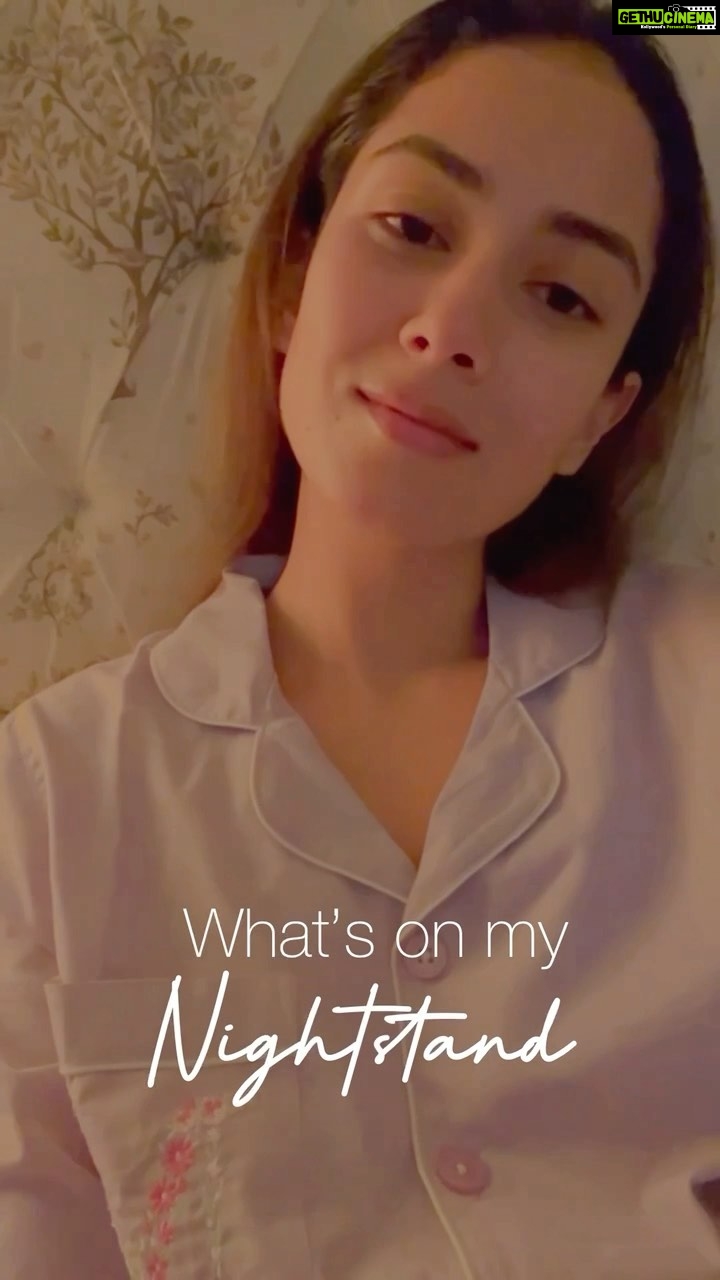 Mira Rajput Instagram - What’s on my Nightstand 🌙 Here are all the things I like to do before I get into bed. Pampering each and every part and nourishing it before the body works it’s magic to repair and replenish. My favourite? Ghee on my feet. You’ll thank me after you’ve slept like a baby. I like to do it when I know I need to be up early to catch a flight or when I’m sleeping late. Watch, unwind, reset. Goodnight 💕✨ . . . . . . . . #grwm #nighttimeroutine #nighttimeskincare #reelsindia