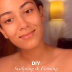 Mira Rajput Instagram - DIY Sculpting & Firming Face Massage💆🏻‍♀️ Grab your PJs and hit play cause its a #SlumberPartyforOne Full video out now on my YouTube Channel! Click on the link in bio ❤️ . . . . . . . . #facemassage #barebeauty #cleanbeauty #diybeauty #detox #depuffing #lymphaticmassage #reelsinstagram #reelsindia #beautytips #beautygram