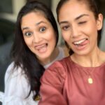 Mira Rajput Instagram – Can you believe we didn’t fight even once ❤️🤩 Miss you already! #sistersquad #mamabear #pyjamaparty