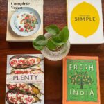 Mira Rajput Instagram – I love to cook. 

And love to cook instinctively, quickly and with minimal reading. Normally I glance through a recipe and come up with my own version because often the ingredients are not locally available and more so because I lack the patience for long, measurement bound recipes. That’s why I turned away from baking couple of years ago. 

Being a vegetarian all my life, I was always disappointed with the books available, and found it hard to make substitutions when they didn’t even exist. 

Here are 4 books I have recently bought and absolutely love, because they speak to the kind of cook I am. Short flavourful recipes that put vegetables and good produce front and centre, diverse enough to have varied menus and appropriately simple to follow and be inventive with. 

For me cooking is about having fun, connecting with oneself, and having shared memories around the table. 

The world is moving towards being more plant-based and it’s not just about vegan cheese and meat substitutes, but about honouring each vegetable and fruit, enjoying it for its inherent flavour and having fun with it in spontaneous ways. 

I love each book for its own reasons but I’ll save that for another post! This post better not be like a recipe I skim through! 

Clockwise :
1) Simple by Yotam Ottolenghi 
2) Fresh India by Meera Sodha
3) Plenty by Yotam Ottolenghi 
4) The Complete Vegan Cookbook by Chloe Coscarelli