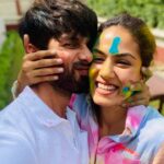 Mira Rajput Instagram - Happy Holi! ❤️🧡💛💚💙💜 This time I got the the real SK 💋