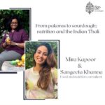 Mira Rajput Instagram - With a masters degree in Botany, Sangeeta began her career as a research scientist studying cyanobacteria and antioxidants - way back in the 90’s. Today she finds herself not far from science but slightly detoured into the realm of nutrition, health and wellbeing. She is the voice behind the blog www.healthfooddesivideshi.com, and what brings together this “The Home & The World” concept of food is her passion for health and wellbeing. I found myself sucked into her world of things all too familiar yet forgotten when I began following her on instagram and then her blog. Everything from the science behind cooking materials, pickling, foraging and forgotten foods. Today I get to forage through her mind as we discuss Nutrition and the Indian Thali @sangeetaamkhanna @storiesbyjosephradhik