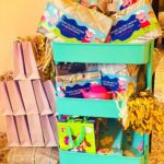 Mira Rajput Instagram - Quarantine Birthday 🎂 My kids’ birthdays are ten days apart and I had this dreamy idea when my son was born, that I’d combine their parties for as long as Khoi bags are interesting, and save myself the stress and planning that goes into kiddie parties. Because really, the unnecessary bar has been set quite high by too many, and some of them can be as tedious as weddings. And when better to economise on stress than during this time. Missy however had another plan in mind and complained to Papa that she wants a birthday of her own and doesn’t want to share her special day.. We caved and melted. For Misha, nothing tops Peppa. But instead of a full blown Peppa Fest, we made it kind of a technicolour carnival with bits of the lovable piggy. The decorations were all made by us and the fam (the DIY ones you get online) while watching some Netflix, as well as some I saved from her first birthday. The backdrop was a hand-me-down from my neice’s Peppa fiesta and cute printables brought the whole theme together from @studio_psd @printsolutionsdesign. It was so much fun, with musical chairs, a treasure hunt of weird Peppa erasers hidden all over in the garden, tug of war (Us vs the kids: no guesses on who won) and the good old Khoi bag. The menu must-have on my list was wafers and fruity along with the good ol’ party favourites that were pizza, noodles, Nutella sandwiches and jelly. It was all sorts of warm, fuzzy, and nostalgic! The kiddie birthday I always wanted to throw: intimate, full of memories and an after party mess 😜 ❤️🧡💛💚💙💜