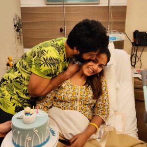 Mira Rajput Instagram - #throwback to the coolest birthday party with a day old Zainu and being smothered by a questionably dressed Huz #callthefashionpolice #bringbackthosedays #gocoronago