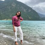 Mira Rajput Instagram - La Prese Took the beautiful Bernina Express to Poschiavo 🇨🇭 A dip, some rock castles and a pizza later.. #travelsdiaries #travelogue Poschiavo, Switzerland