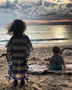 Mira Rajput Instagram - Creator of life and light,
we praise thee this day for the beauty of thy world,
for sunshine and flowers,
storm-cloud and starry night,
for the radiance of dawn and the last smouldering calm of the sunset.