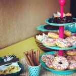 Mira Rajput Instagram – Impromptu Summer Dance Party for Missy! 
She insisted on a birthday for herself (thanks Topsy and Tim) but we managed to convince her to have a dance party instead. Old school staples like fries and jelly with the new favourite — mac n cheese and ofcourse donuts were on the menu! (She sat with me and scribbled the menu herself) If only we could all be kids and enjoy the yummy goodies guilt free. It’s important to let them eat what they like once in a while. 
And to make it easy, potluck snacks for adults! 
I’m sure all mums are busy keeping their kids busy this summer! Sometimes it’s the easy things that work best. A playlist, a dock and a lot of bubble guns! And some good company of course 🤩