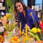 Mira Rajput Instagram - Easy Breezy dining with @hmhome – Food covers, plates, bowls, napkins and cutlery creating a perfect backdrop to enjoy your summer lunch or dinner with some fresh flowers that help build a multidimensional look, whether it’s indoors or outdoors. An oasis to relax, unwind and really feel at HOME! #HMHOME, #WELCOME HOME, @hmhome #AD