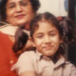 Mira Rajput Instagram - Managing my baby hair since I was a baby 👶🏻 #nevergets old Dadima looking fine ❤️
