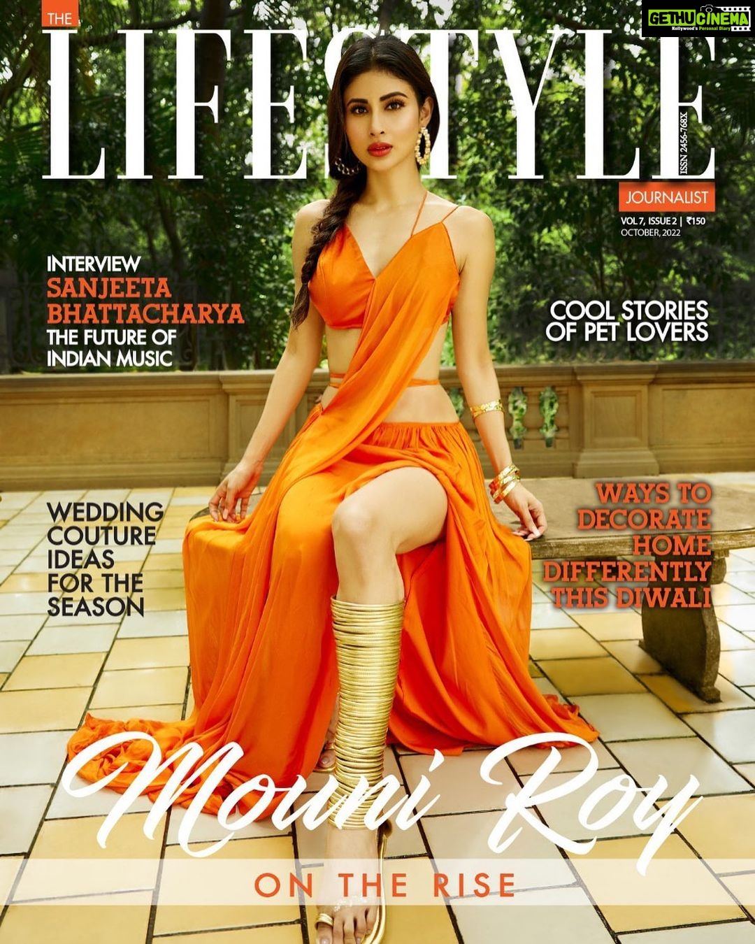 Mouni Roy Instagram - 🧡🧡 Magazine @tlj_magazine Editor @nehamiglani11 Creative Director @ankurvadhera Outfit @deme_love_ Bangles @tuluaindia Earrings @simranchhabrajewels @ascend.rohank Shoes @aprajitatoorofficial Styled by @rishika_devnani Assisted by @romamaityy @dhruvypancholi Make up by @chettiaralbert Hair by @hairbysharda Managed by @trishilagoculdas @dcatalent Shot by @nikhilshenoyphoto Artist Reputation Management - @media.raindrop