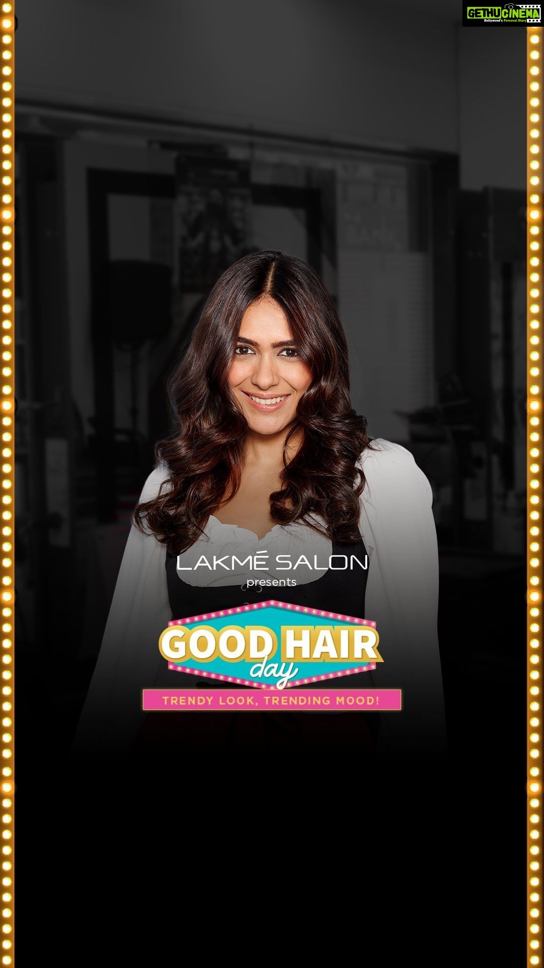 Mrunal Thakur Instagram - Bachpan se hi na… sab trendsetters ko hair makeovers karne ka bohot craze hai, by god!💇♀️ Make your new look the trending mood with Lakmé Salon #GoodHairDay–Trendy Look, Trending Mood. 20% off on all hair services.💁🏻♀️ #LakméSalon #HairStyle #HairMakeover #Bollywood #SalonExperts #HairColor #HairTransformation #HairColorInspiration #FlauntYourStyle #HairCare #Schwarzkopf #HairSpa #HealthyHair #TIGI #GaramMasala #MoroccanOil