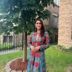 Mrunal Thakur Instagram - 💕💕💕 Outfit: @varunbahlcouture @quirk_india Jewellry: @amrapalijewels . . Styled: @archamehta Styling team: @ruchi.munoth #chicago #sitaramam #sita