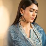 Mrunal Thakur Instagram - Hello Outfit: @nikitamhaisalkar Jewellry: @minerali_store Footwear: @aprajitatoorofficial . . Styled: @archamehta Styling team: @ruchi.munoth @niha__varma Makeup: @missblenderr_ Hair: @deepalid10 Clicked: @__suru
