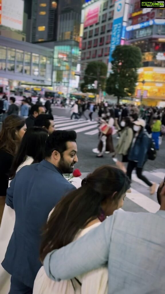 N. T. Rama Rao Jr. Instagram - Tokyo Drift, Shibuya Crossing.