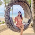 Nabha Natesh Instagram - Diwali-ing in Bali with my babies @nischitaa @sandhya__sabbavarapu : : : Villa @theanvayabeachresortbali Travel Partner @trawel_mart #travelwithnabha #trawelmartexclusive #baliwithtrawelmart #trawelmart