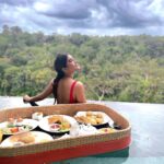 Nabha Natesh Instagram - The only kind of breakfast I am interested in ❤️ : : Villa @kupubarong Travel Partner @trawel_mart #travelwithnabha #trawelmartexclusive #baliwithtrawelmart #trawelmart