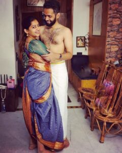 Nakshathra Nagesh Instagram - Playing all kinds of dress up ❤️ #gochikattu #andrastyledraping 

Blouse by @abarnasundarramanclothing