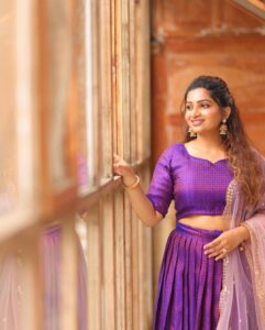 Nakshathra Nagesh Instagram - Outfit : @theanarkalishop_official Mua: @makeup_up_kez Hair: @durga_hair_stylist Photo: @haran_official_