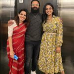 Namitha Pramod Instagram - Kick-started promotions for Eesho ! @actor_jayasurya
