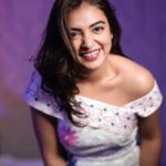 Nazriya Nazim Instagram - Me ! 💜 @neeraja.kona @houseofeda @adrin_sequeira
