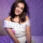 Nazriya Nazim Instagram - Me ! 💜 @neeraja.kona @houseofeda @adrin_sequeira