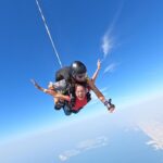 Nazriya Nazim Instagram - So this happened ….n oh my god …..it’s blisss🤍🤍🌠🌠🌠 Eeeeeee🙈🙈🙈I jumped off the plane-to fall into my Dubai ….literally Dreams do come true♥️ #mydubai