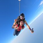 Nazriya Nazim Instagram - So this happened ….n oh my god …..it’s blisss🤍🤍🌠🌠🌠 Eeeeeee🙈🙈🙈I jumped off the plane-to fall into my Dubai ….literally Dreams do come true♥️ #mydubai