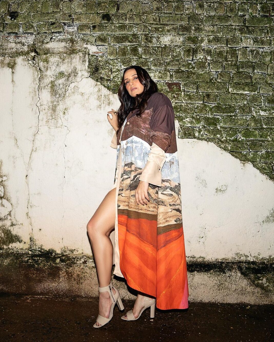 Neha Dhupia Instagram - “Your heart knows the way… run in that direction “ Rumi . . . . . . . 🧥 @cord.in @ayeshakhanna20 @inirahk @nainapatney_ @mitavaswani @hamidahairartis @thakkerrishi @ekansh_katiyar