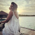 Neha Dhupia Instagram - Thank you for the #birthdaylove … my heart is full … mentally I was on a bicycle by the ocean, watching sunsets 🤩 and physically it was a day at work … n now post a red eye flight and 4 days away from home … the #birthdayblues are real …