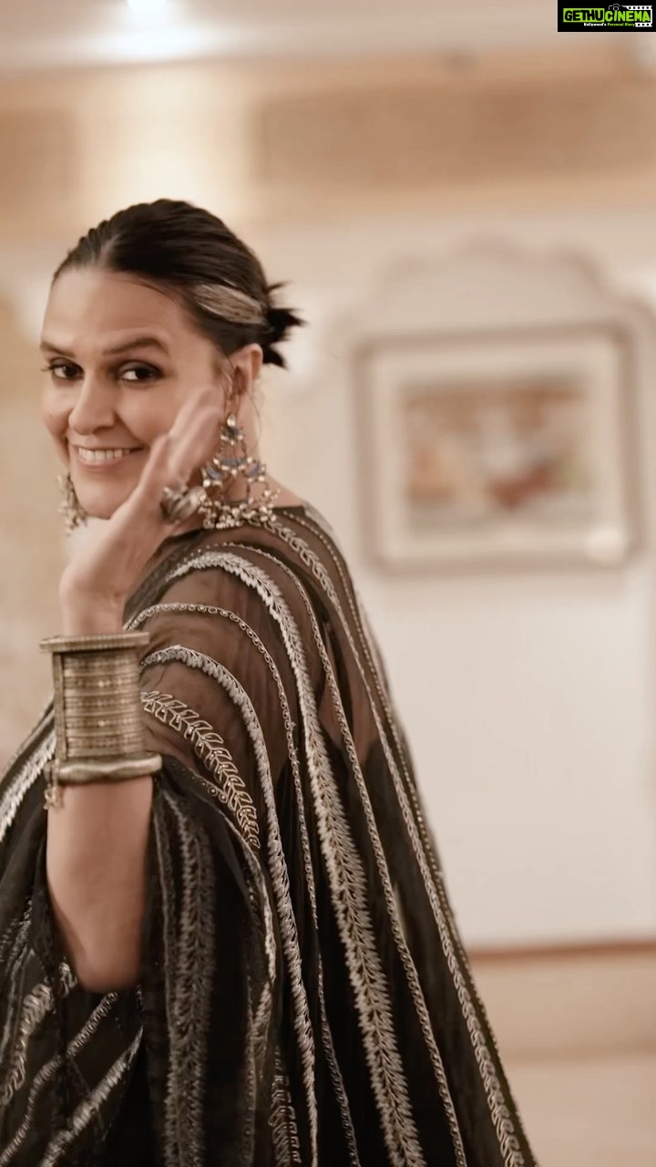 Neha Dhupia Instagram - Workin mama trying to work it 😍🎥 . . . . . . In @samantchauhan Styled by @ayeshakhanna20 Muah : @mitavaswani