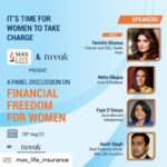 Neha Dhupia Instagram - @max_life_insurance Financial empowerment is the first step towards bridging the gap and creating an equal footing! Hear about this and a lot more from a set of panelists who have aced financial planning and management to the tee! In association with @tweakindia , we present a special discussion with @twinklerkhanna - Founder and CEO, Tweak & Actor, @nehadhupia – Actor & Producer, @fayedsouza – Journalist and Entrepreneur and Amrit Singh – Chief Financial Officer, Max Life Insurance. Don’t wait, tune in now from Link in bio to catch them in conversation. Disclaimer: http://bit.ly/3sn16XT ARN: 20082022/MLI/SM/FFFW #YouAreTheDifference #Financialindependence #MaxLife #FinancialFreedom #ProtectionFrontFootPe #StrongWomen #FrontFootPe