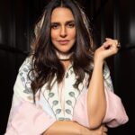 Neha Dhupia Instagram - … and my new found love for pink continues …. 💖 . . . . . @limerickofficial @maisonvalentino Muah : @hamidahairartis @mitavaswani 📸 @ekansh_katiyar @picture_tailor @that_cameraguy