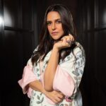 Neha Dhupia Instagram - … and my new found love for pink continues …. 💖 . . . . . @limerickofficial @maisonvalentino Muah : @hamidahairartis @mitavaswani 📸 @ekansh_katiyar @picture_tailor @that_cameraguy