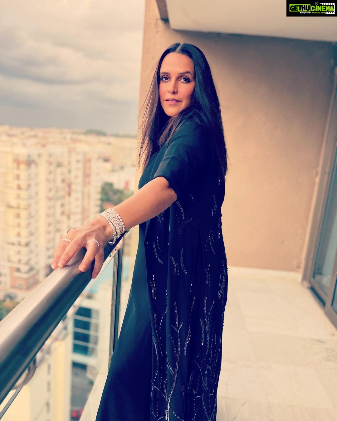 Neha Dhupia Instagram - Too dressed to standstill 😉 . . . . . . . @theohailakhanofficial @karishma.joolry @wardrobist @mitavaswani #eventdiaries