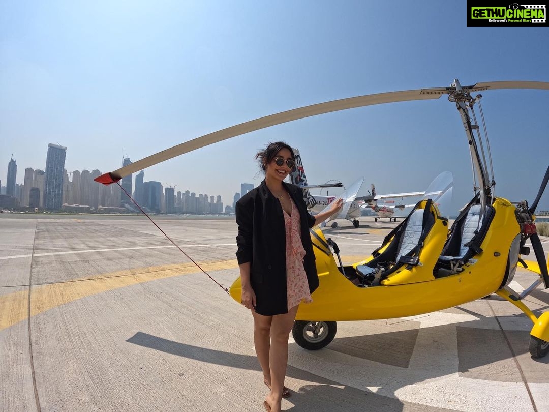 Neha Sharma Instagram - Ready for my ride with @skyhubdubai ππΌππΌπ― Skyhub Dubai