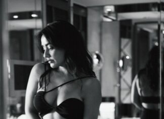 Neha Sharma Instagram - When you photograph people in color You photograph their clothes. But when you Photograph people in black and white You photograph their souls! Ted Grant 📷 @keegancrasto @publicbutterindia 👗 @camilacoelhocollection @revolve Hmu @priyankachourasia342 @swapnil_makeupnhair