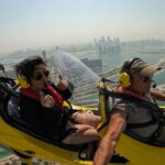 Neha Sharma Instagram - On top of the world ;) what a fun ride this was.. . . #travel #travelgram #travelphotography #dubai #travelbuddies #nehatraveldiaries Skyhub Dubai