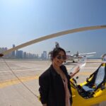 Neha Sharma Instagram – Ready for my ride with @skyhubdubai 👏🏼👏🏼💯 Skyhub Dubai
