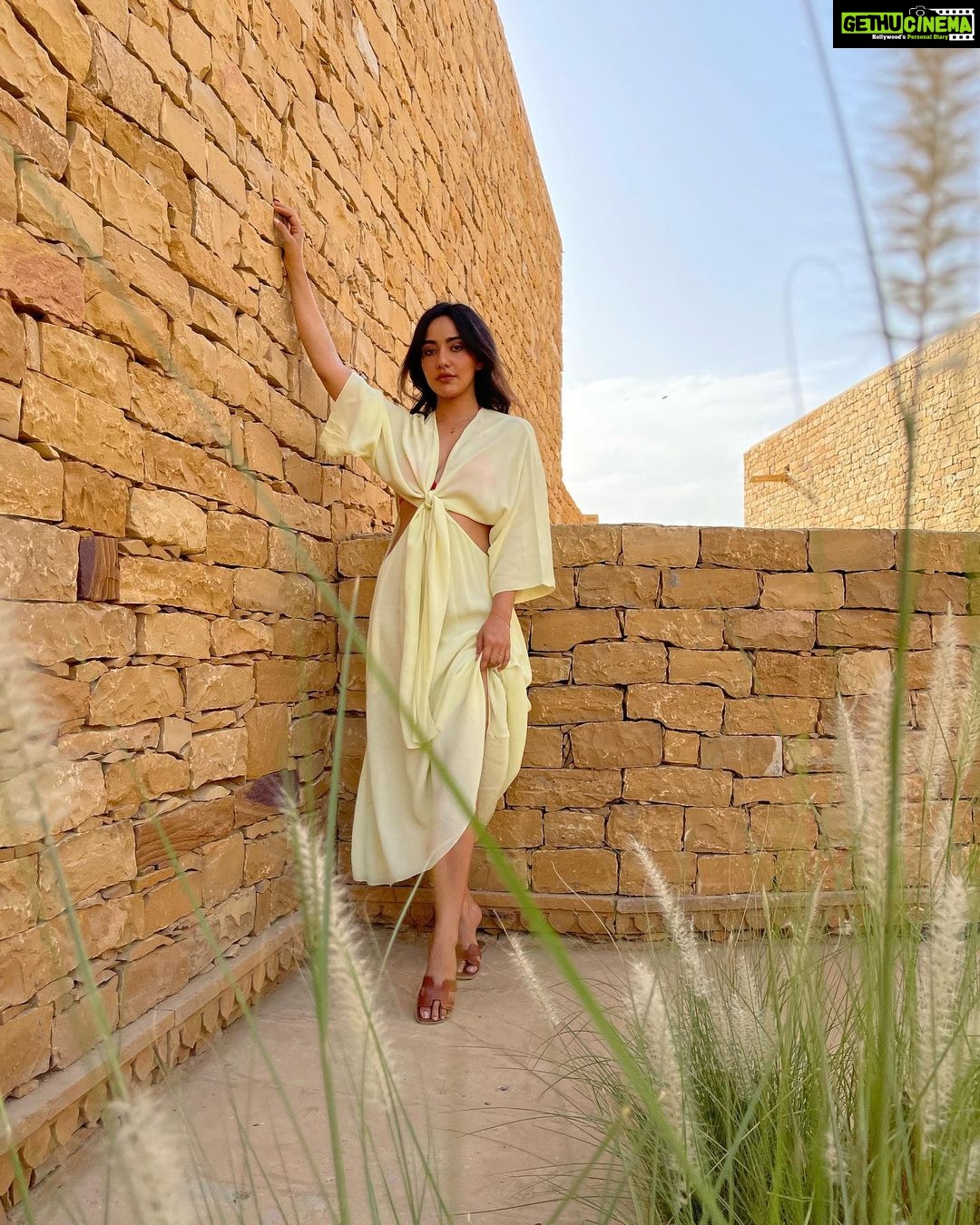 Neha Sharma Instagram - Throwing it back to the time in the golden city 💛💫
