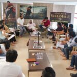 Nidhhi Agerwal Instagram - On this auspicious Saraswati Panchami day, with d divine blessings of Sarawasthi Devi, we’ve started an extensive pre-schedule Workshop of #HariHaraVeeraMallu before a grand epic schedule from mid-October. Panchami is truly grateful 🤍🏹 #pawankalyan @dirkrish #AMRathnam