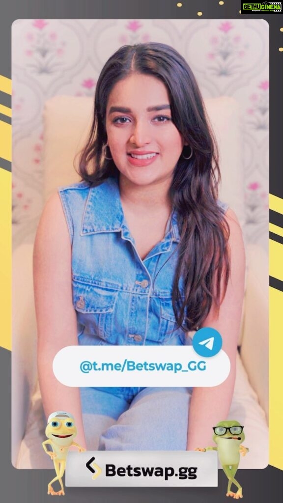 Nidhhi Agerwal Instagram - Make profits on your cricket 🏏 T20 prediction on betswap.gg https://bit.ly/3Fcwlz2 Be a part of innovation betswap.gg is Web 3.0 decentralised peer to peer prediction exchange built on blockchain. Permissionless & trust-less you as users do not require permission to use a blockchain protocol for deposit or withdrawal. Betswap doesn’t take custody of user deposit funds. Come learn from our tutorial videos Connect your crypto wallet and start betting right away. Join our community or reach out - twitter https://bit.ly/3F71e7S - discord https://bit.ly/3FrH2On WhatsApp number +447741039948 #sportsbetting #polygon #usdt #bitcoin #btc #eth #t20 #t20cricket #cricket #diwali #football #nba #soccer #india #cricketworldcup #viratkohli #esports #fifaworldcup #fifa2022 #sports #dhoni #championsleague #indiancricketteam #msdhoni #onlinegaming #onlinebook #teenpatti #casinogames #bangalore #mumbai