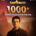 Nikhil Siddhartha Instagram - MADNESSSS 💥🙏🏽🙏🏽🙏🏽 thank u USA MOVIE LOVERS #karthikeya2