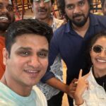 Nikhil Siddhartha Instagram - Watched #karthikeya2 ? 🤔🤩🫢😄 thanks for all the love ❤️ @actor_nikhil @harshachemudu @chandoo.mondeti @actorysr @karthik.gattamneni 🔥♥️