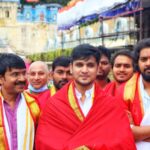 Nikhil Siddhartha Instagram - Went, Thanked and took the blessings of Tirumala Venkateshwara Swamy for bestowing team #Karthikeya2 with this Success 🙏🏽 @abhishekofficl @tgvishwaprasad @Actorysr @chandoomondeti @MayankOfficl @sahi_suresh #Karthikeya2Hindi