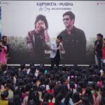 Nikhil Siddhartha Instagram - The #karthikeya2 Song Pre Screening at Rajhamundry ISTS college was a Blastttt 💥 Can’t wait to show u all the song… Releasing this Tuesday #mugdha #LoveSong #NannuNenuAdiga @anupamaparameswaran96 @abhishekofficl @tgvishwaprasad @chandoo.mondeti @bhairavudu @vivek_kuchibhotla @mayank_singhaniya @harshachemudu @actorysr #Tollywood #Cinema #song
