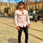 Nikhil Siddhartha Instagram - Shooting under Blue Skies 🎥🌞🏝 Seville, Spain